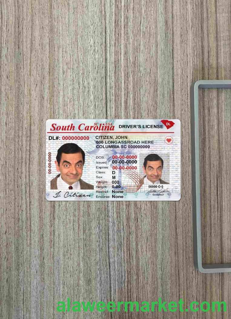 USA South Carolina DL photolook FRONT